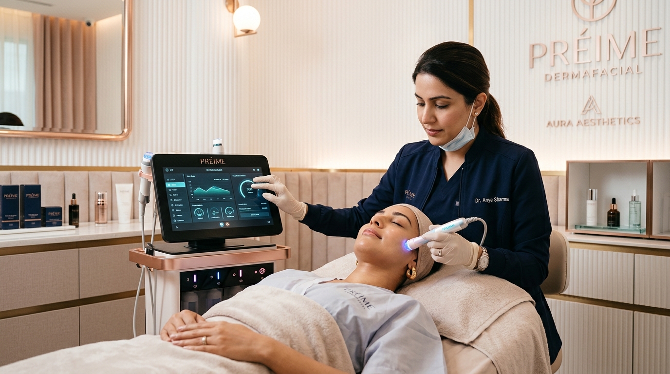 PREIME DERMAFACIAL Clinical Application