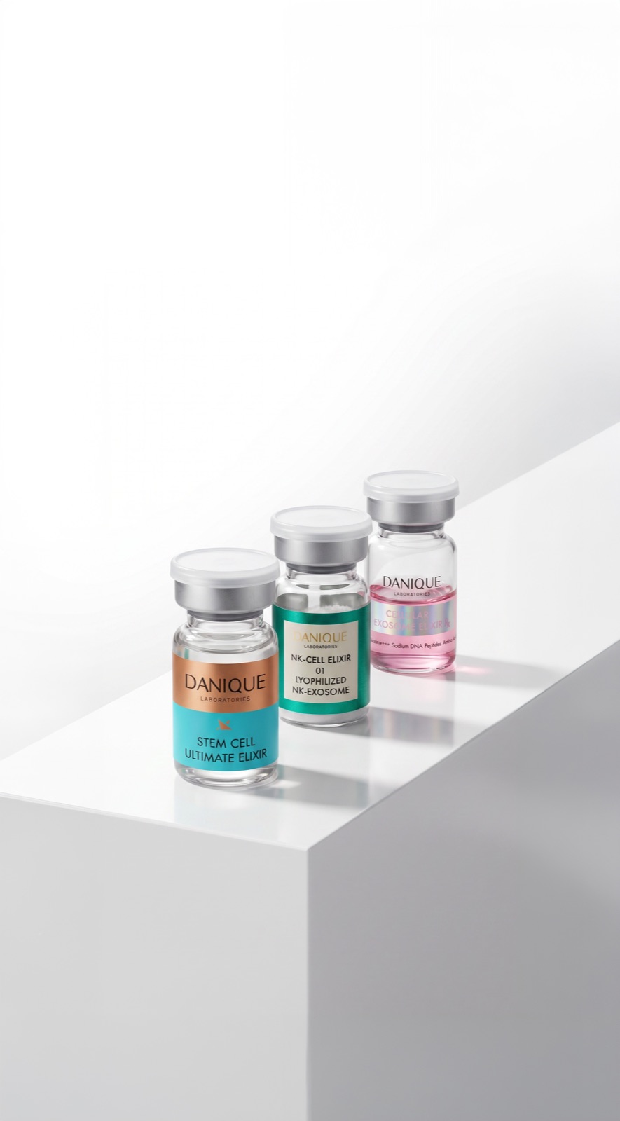 DANIQUE Stem Cell Ultimate Elixir, NK-Cell Elixir and Cellular Exosome Elixir