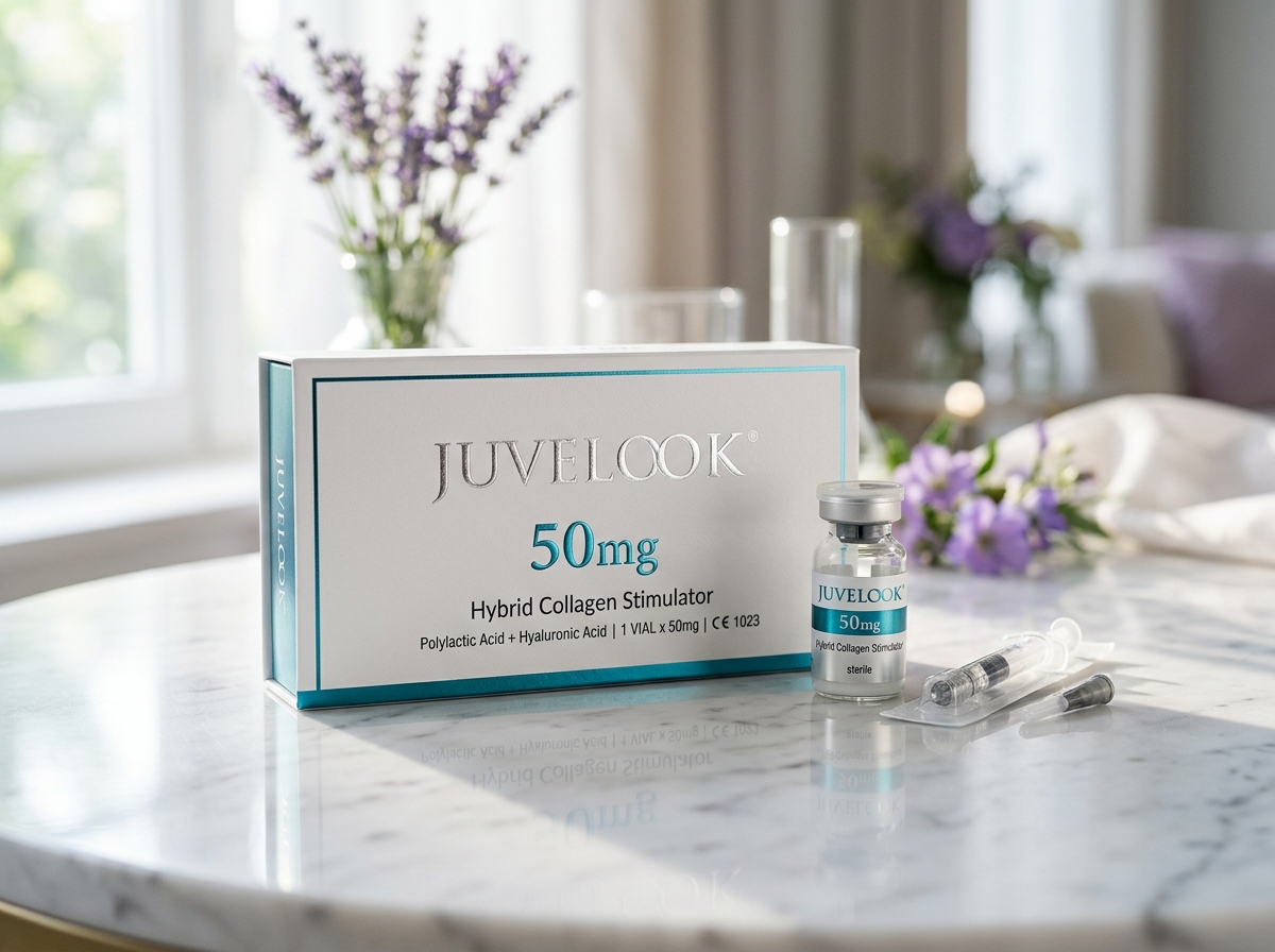 JUVELOOK 50mg Hybrid Collagen Stimulator box and vial